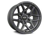 Falcon Wheels T9 Atlas Series Full Matte Gunmetal 6-Lug Wheel; 17x9; -38mm Offset (07-14 Tahoe)