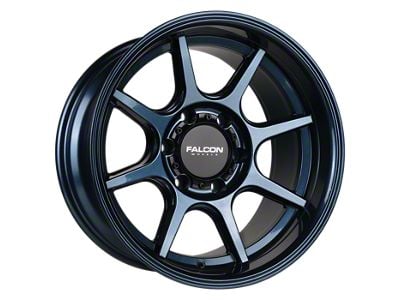 Falcon Wheels T8 Seeker Series Battle Blue 6-Lug Wheel; 17x9; -38mm Offset (07-14 Yukon)