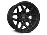 Falcon Wheels T9 Atlas Series Full Matte Black 6-Lug Wheel; 17x9; -15mm Offset (15-20 Yukon)