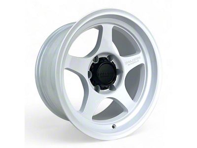 Falcon Wheels T2 Series Full Glossy White 6-Lug Wheel; 17x9; -12mm Offset (19-23 Ranger)