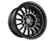 Falcon Wheels TX2 Stratos Series Full Matte Black 6-Lug Wheel; 17x9; -12mm Offset (19-23 Ranger)