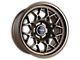 Falcon Wheels TX3 EVO Series Full Matte Bronze 6-Lug Wheel; 17x9; 0mm Offset (19-23 Ranger)