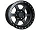 Falcon Wheels T1 Series Full Matte Black 6-Lug Wheel; 17x9; -12mm Offset (2024 Ranger)