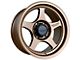 Falcon Wheels T2 Series Full Matte Bronze 6-Lug Wheel; 17x9; -12mm Offset (2024 Ranger)