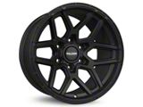 Falcon Wheels T9 Atlas Series Full Matte Black 6-Lug Wheel; 17x9; -15mm Offset (99-06 Silverado 1500)