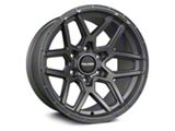 Falcon Wheels T9 Atlas Series Full Matte Gunmetal 6-Lug Wheel; 17x9; -38mm Offset (23-25 Colorado)