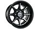 Falcon Wheels T8 Seeker Series Full Matte Black 6-Lug Wheel; 17x9; -38mm Offset (19-23 Ranger)