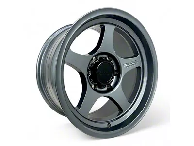 Falcon Wheels T2 Series Gloss Gunmetal 6-Lug Wheel; 17x9; -12mm Offset (19-25 Silverado 1500)