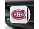 Hitch Cover with Montreal Canadiens Logo; Red (Universal; Some Adaptation May Be Required)