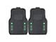 Molded Front Floor Mats with Boston Celtics Logo (Universal; Some Adaptation May Be Required)