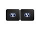 Molded Rear Floor Mats with BYU Logo (Universal; Some Adaptation May Be Required)