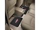 Molded Rear Floor Mats with Washington Capitals Logo (Universal; Some Adaptation May Be Required)