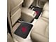 Molded Rear Floor Mats with Washington State University Logo (Universal; Some Adaptation May Be Required)
