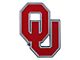 University of Oklahoma Emblem; Crimson (Universal; Some Adaptation May Be Required)