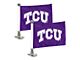 Ambassador Flags with TCU University Logo; Purple (Universal; Some Adaptation May Be Required)