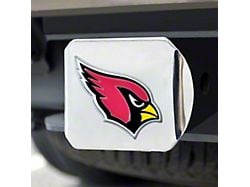 Hitch Cover with Arizona Cardinals Logo; Red (Universal; Some Adaptation May Be Required)