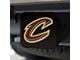 Hitch Cover with Cleveland Cavaliers Logo; Wine (Universal; Some Adaptation May Be Required)