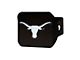 Hitch Cover with University of Texas Logo; Orange (Universal; Some Adaptation May Be Required)