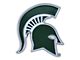 Michigan State University Emblem; Green (Universal; Some Adaptation May Be Required)