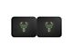 Molded Rear Floor Mats with Milwaukee Bucks Logo (Universal; Some Adaptation May Be Required)