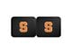 Molded Rear Floor Mats with Syracuse University Logo (Universal; Some Adaptation May Be Required)