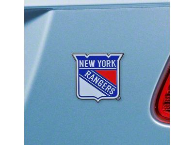 New York Rangers Emblem; Blue (Universal; Some Adaptation May Be Required)