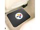 Utility Mat with Pittsburgh Steelers Logo; Black (Universal; Some Adaptation May Be Required)