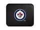 Utility Mat with Winnipeg Jets Logo; Black (Universal; Some Adaptation May Be Required)