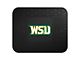 Utility Mat with Wright State University Logo; Black (Universal; Some Adaptation May Be Required)