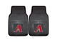 Vinyl Front Floor Mats with Arizona Diamondbacks Logo; Black (Universal; Some Adaptation May Be Required)