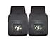 Vinyl Front Floor Mats with Nashville Predators Logo; Black (Universal; Some Adaptation May Be Required)