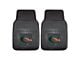 Vinyl Front Floor Mats with University of UAB Logo; Black (Universal; Some Adaptation May Be Required)