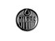 Edmonton Oilers Molded Emblem; Chrome (Universal; Some Adaptation May Be Required)