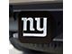 Hitch Cover with New York Giants Logo; Black (Universal; Some Adaptation May Be Required)