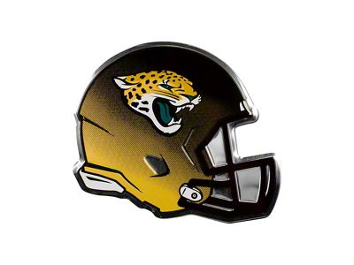 Jacksonville Jaguars Embossed Helmet Emblem; Teal (Universal; Some Adaptation May Be Required)