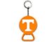 Keychain Bottle Opener with University of Tennessee Logo; Orange