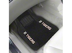 Molded Front Floor Mats with Detroit Tigers Logo (Universal; Some Adaptation May Be Required)