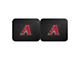 Molded Rear Floor Mats with Arizona Diamondbacks Logo (Universal; Some Adaptation May Be Required)