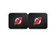 Molded Rear Floor Mats with New Jersey Devils Logo (Universal; Some Adaptation May Be Required)