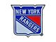 New York Rangers Emblem; Blue (Universal; Some Adaptation May Be Required)