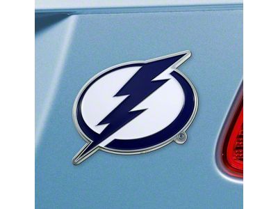 Tampa Bay Lightning Emblem; Royal (Universal; Some Adaptation May Be Required)