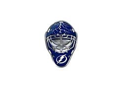 Tampa Bay Lightning Embossed Helmet Emblem; Royal (Universal; Some Adaptation May Be Required)
