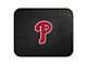 Utility Mat with Philadelphia Phillies Logo; Black (Universal; Some Adaptation May Be Required)