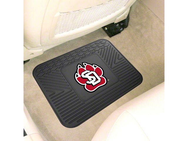 Utility Mat with University of South Dakota Logo; Black (Universal; Some Adaptation May Be Required)