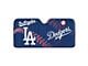 Windshield Sun Shade with Los Angeles Dodgers Logo; Blue (Universal; Some Adaptation May Be Required)