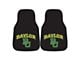 Carpet Front Floor Mats with Baylor University Logo; Black (Universal; Some Adaptation May Be Required)