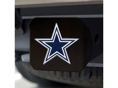 Hitch Cover with Dallas Cowboys Logo; Blue (Universal; Some Adaptation May Be Required)