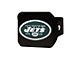 Hitch Cover with New York Jets Logo; Green (Universal; Some Adaptation May Be Required)