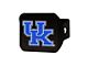 Hitch Cover with University of Kentucky Logo; Blue (Universal; Some Adaptation May Be Required)