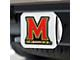 Hitch Cover with University of Maryland Logo; Chrome (Universal; Some Adaptation May Be Required)